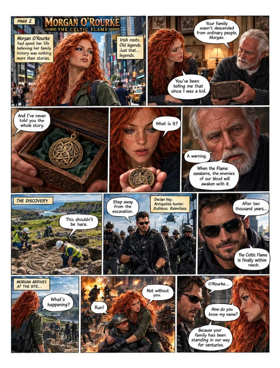 The Celtic Flame issue 1, page 2