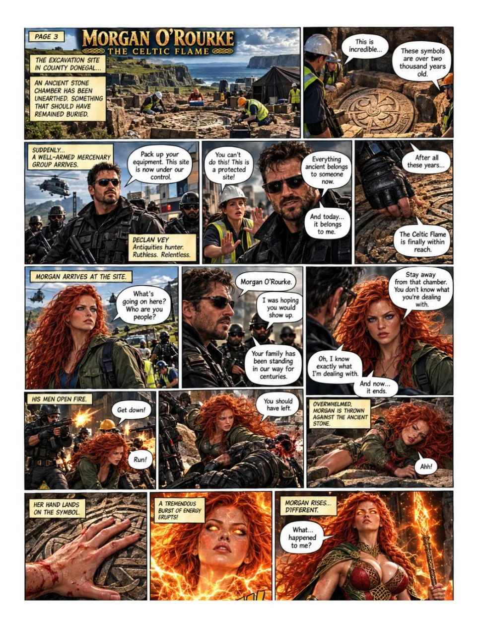 The Celtic Flame issue 1, page 3