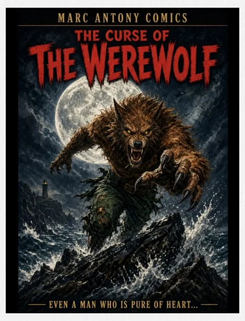 The Curse of the Werewolf issue 1 cover