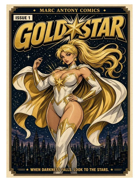 Goldstar issue 1 cover