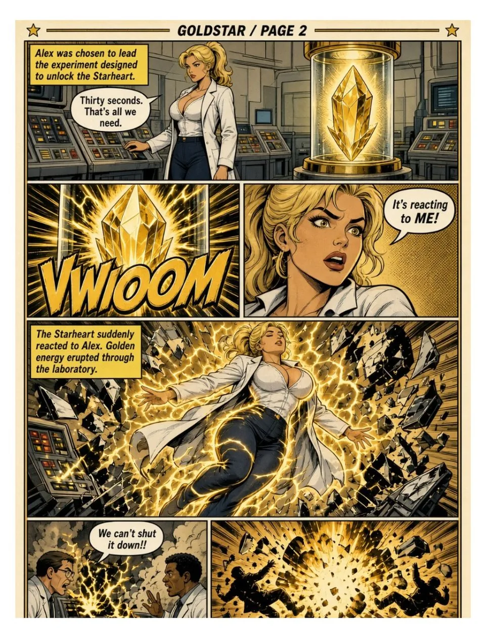 Goldstar issue 1, page 2