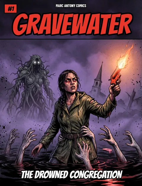 Gravewater issue 1 cover