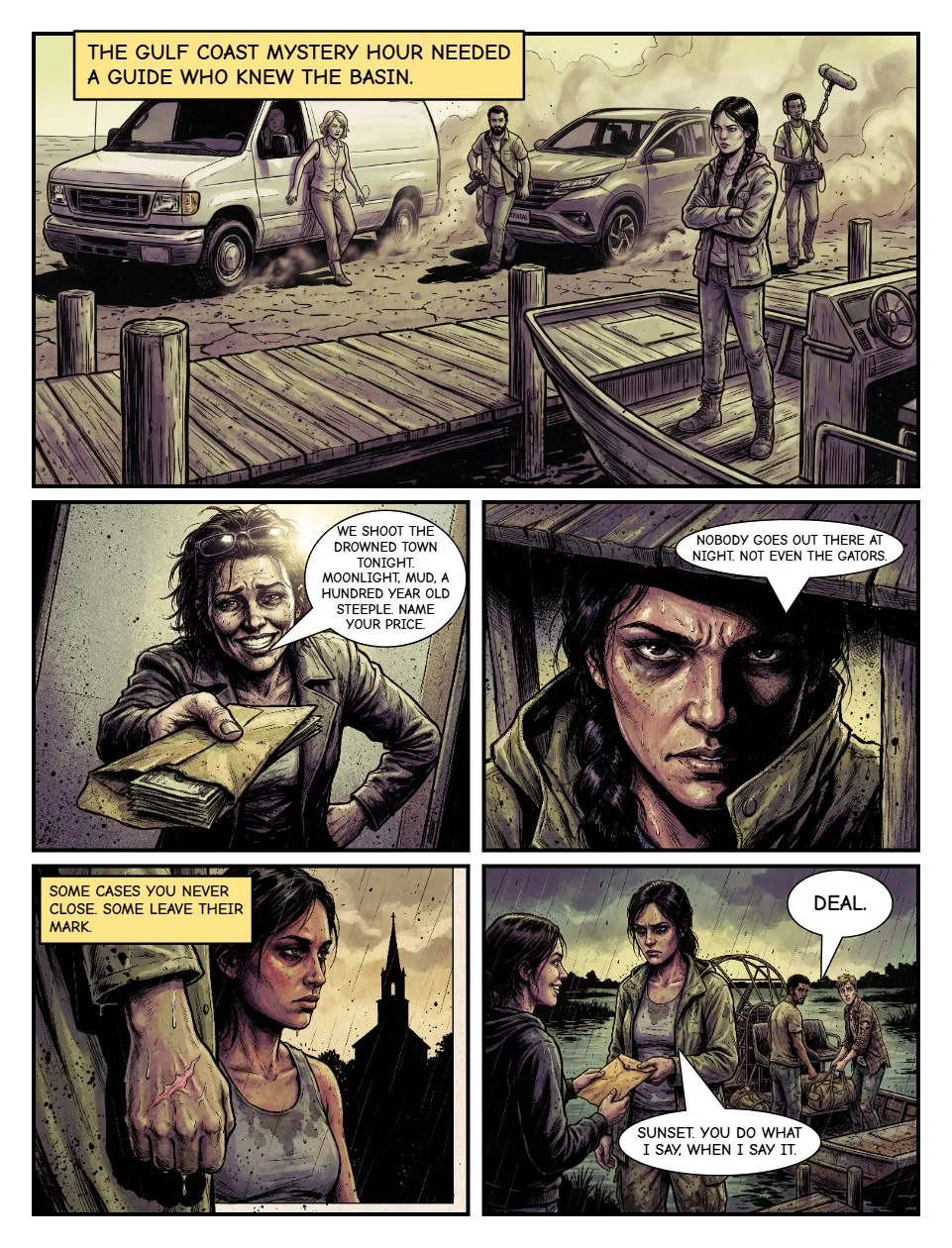 Gravewater issue 1, page 2