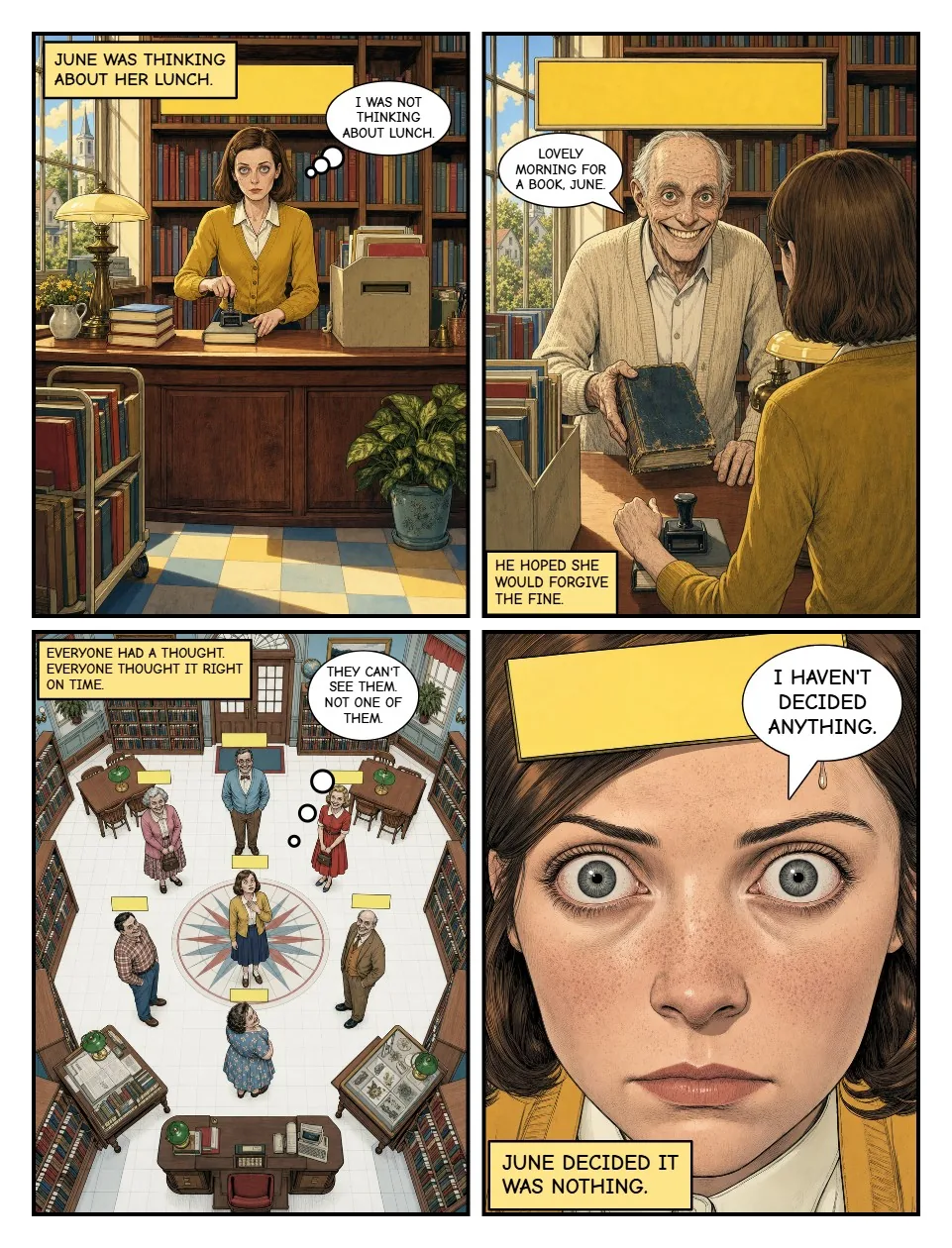 Gutter issue 1, free preview page 2 of the horror comic
