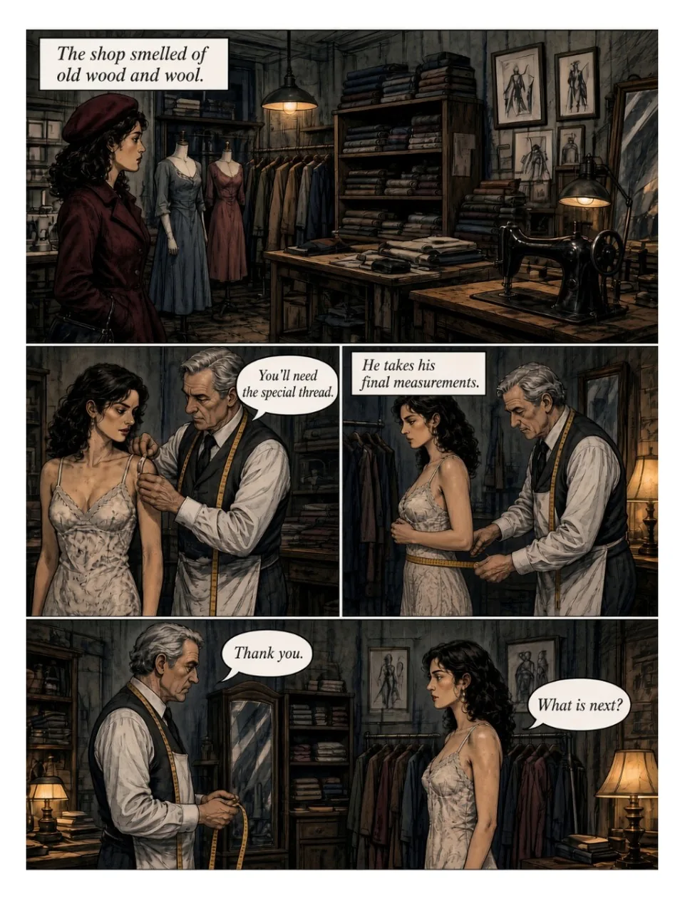 Hauntedstories issue 2, free preview page 2 of the horror comic