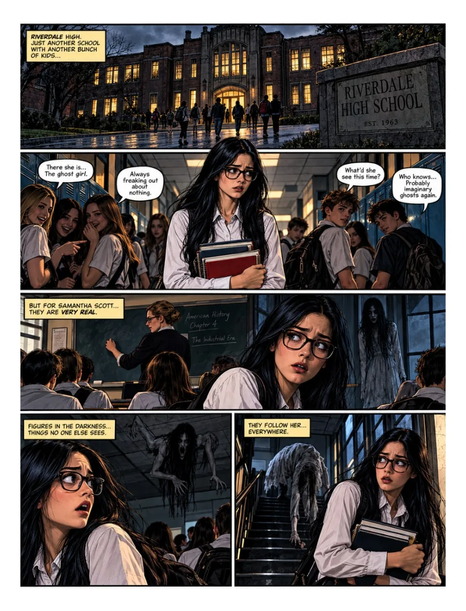 Hauntedstories issue 1, page 1