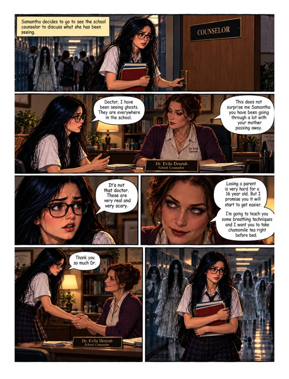 Hauntedstories issue 1, page 2