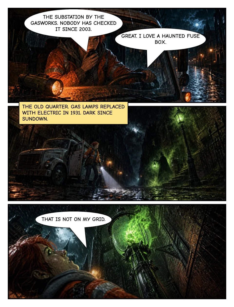 The Lamplighter issue 1, page 2