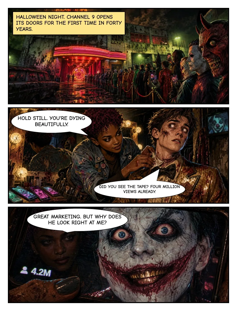 Laugh Track issue 1, page 1