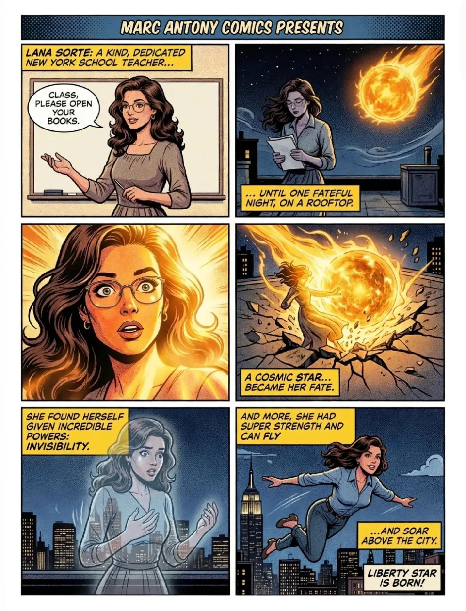 Liberty Star issue 1, page 1