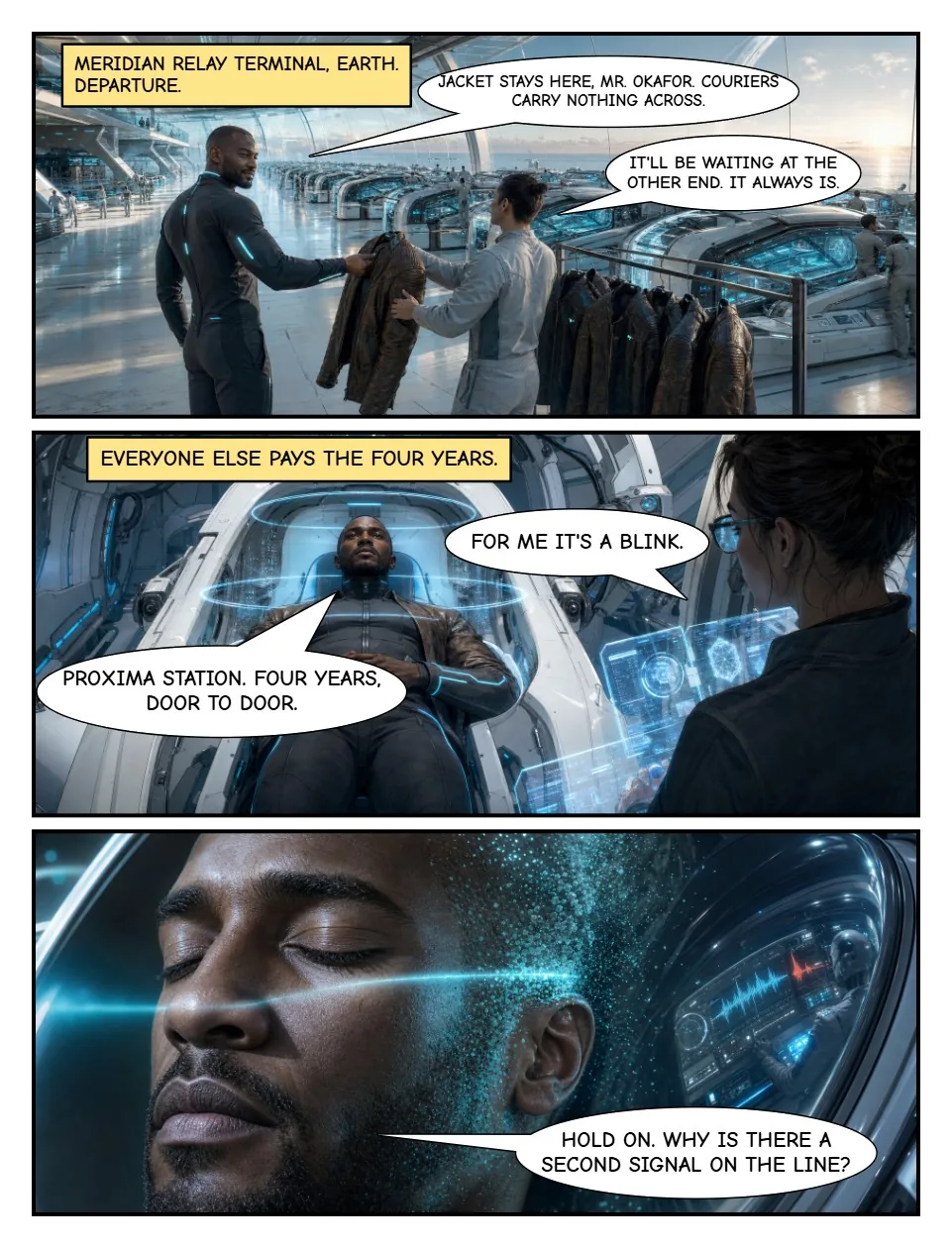 Relay issue 1, page 1