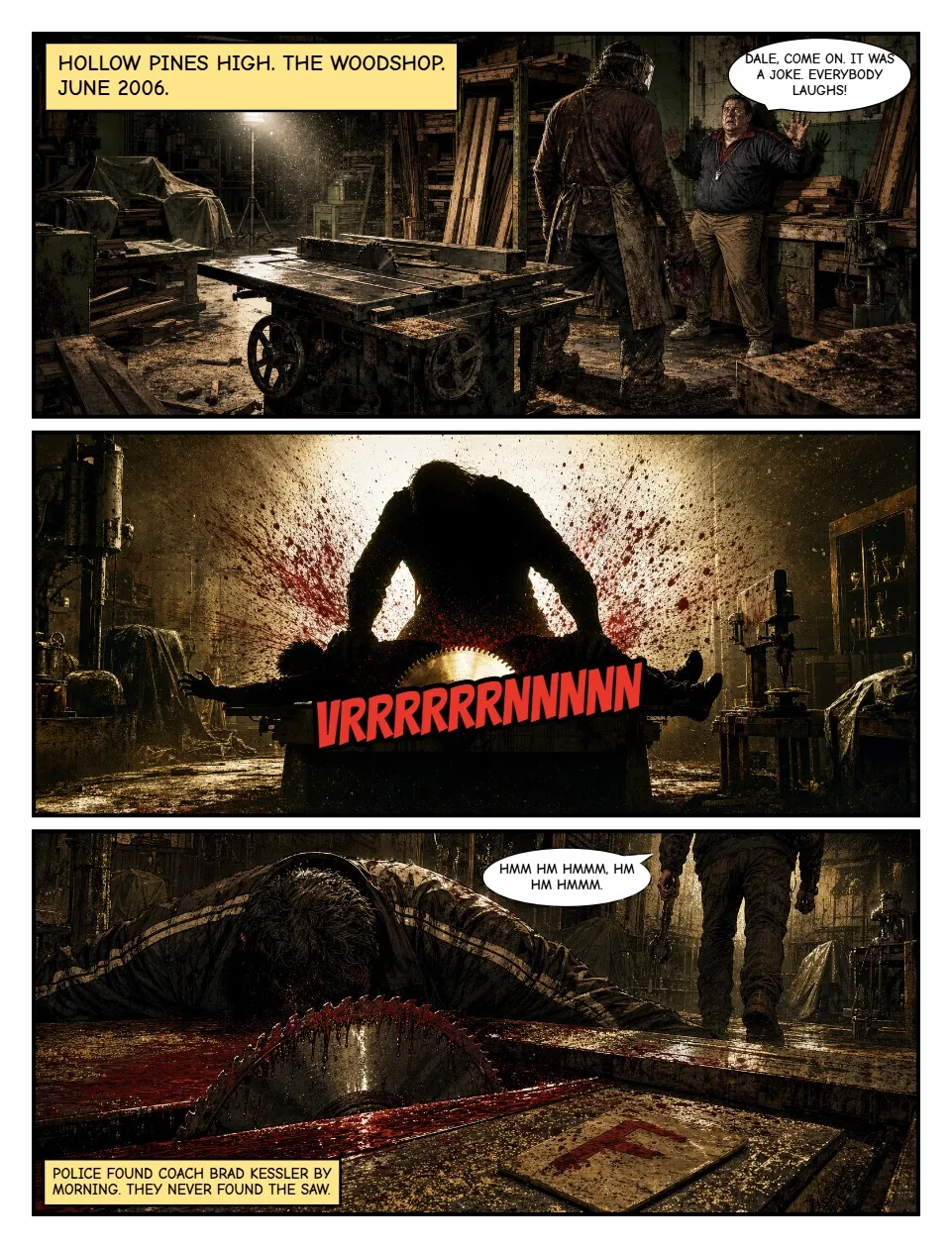 Sawdust issue 1, page 1
