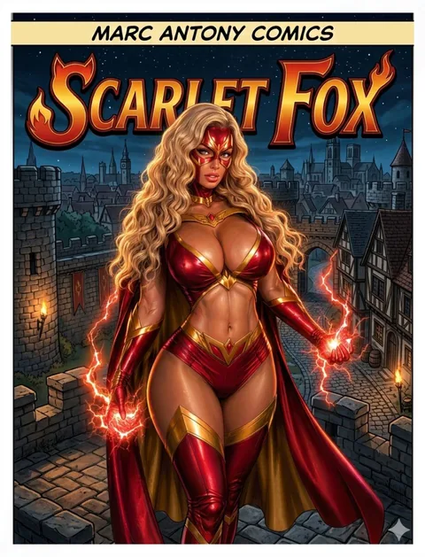 Scarlet Fox issue 1 cover