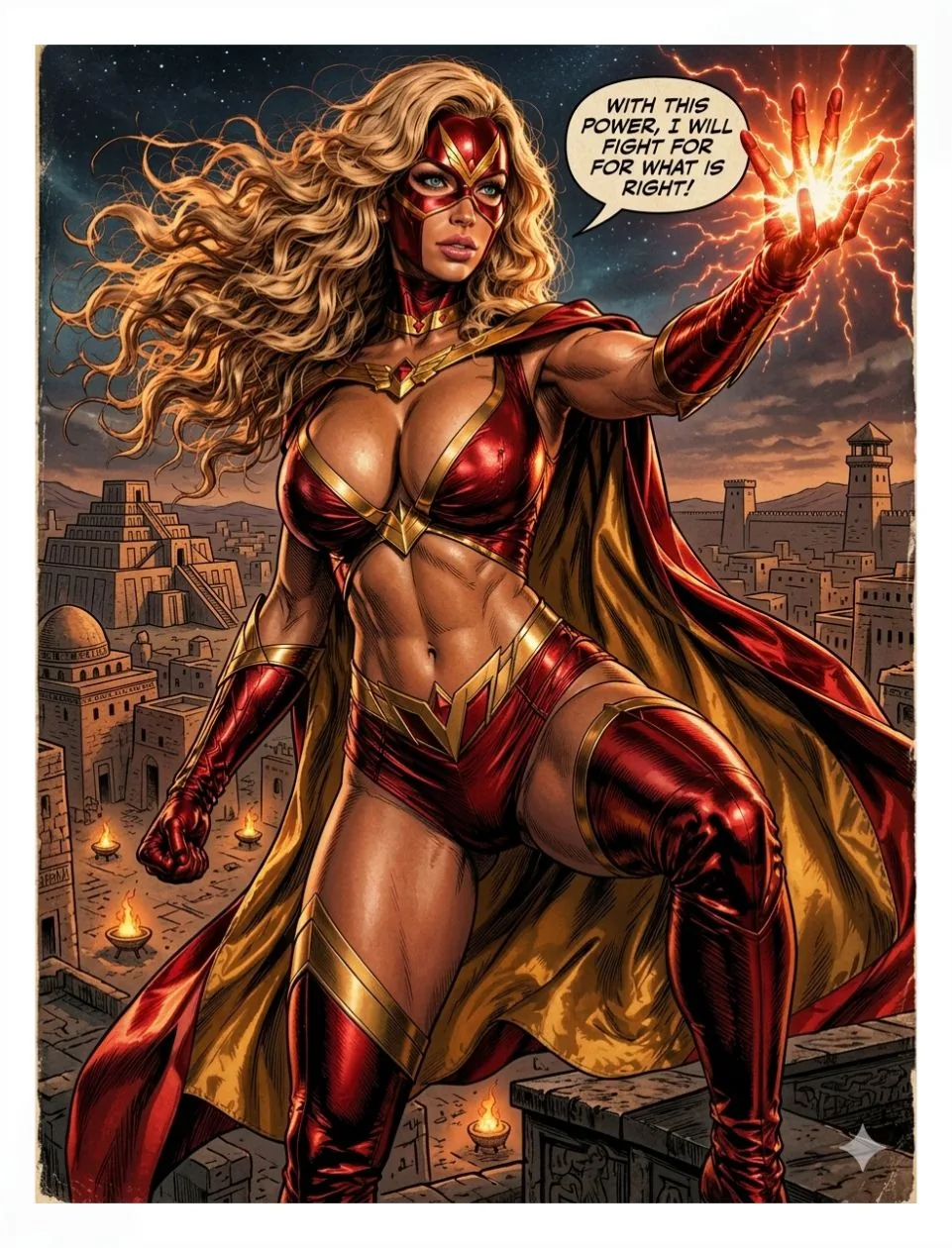 Scarlet Fox issue 1, page 2