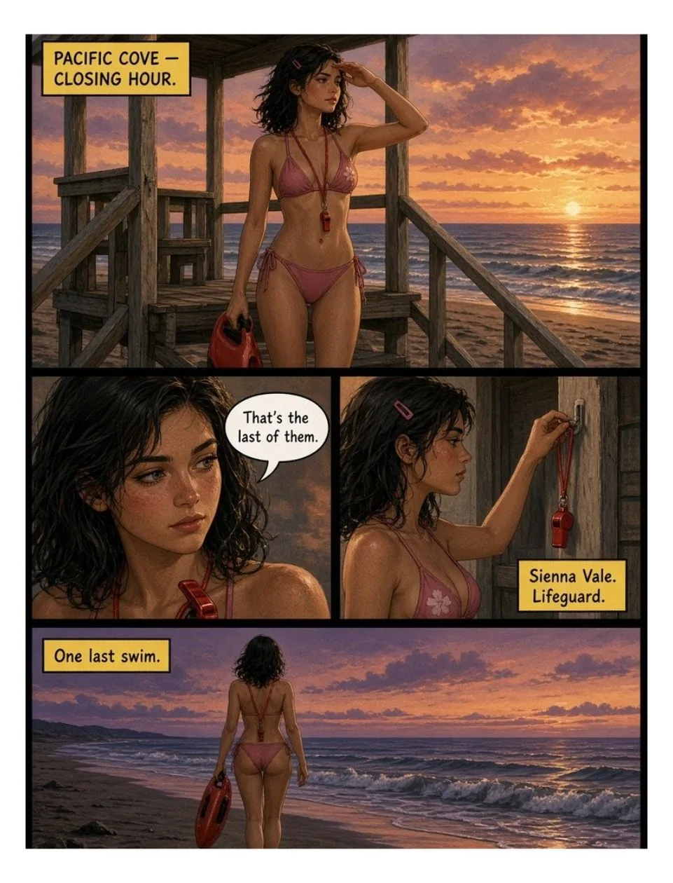 Tideborn issue 1, page 1