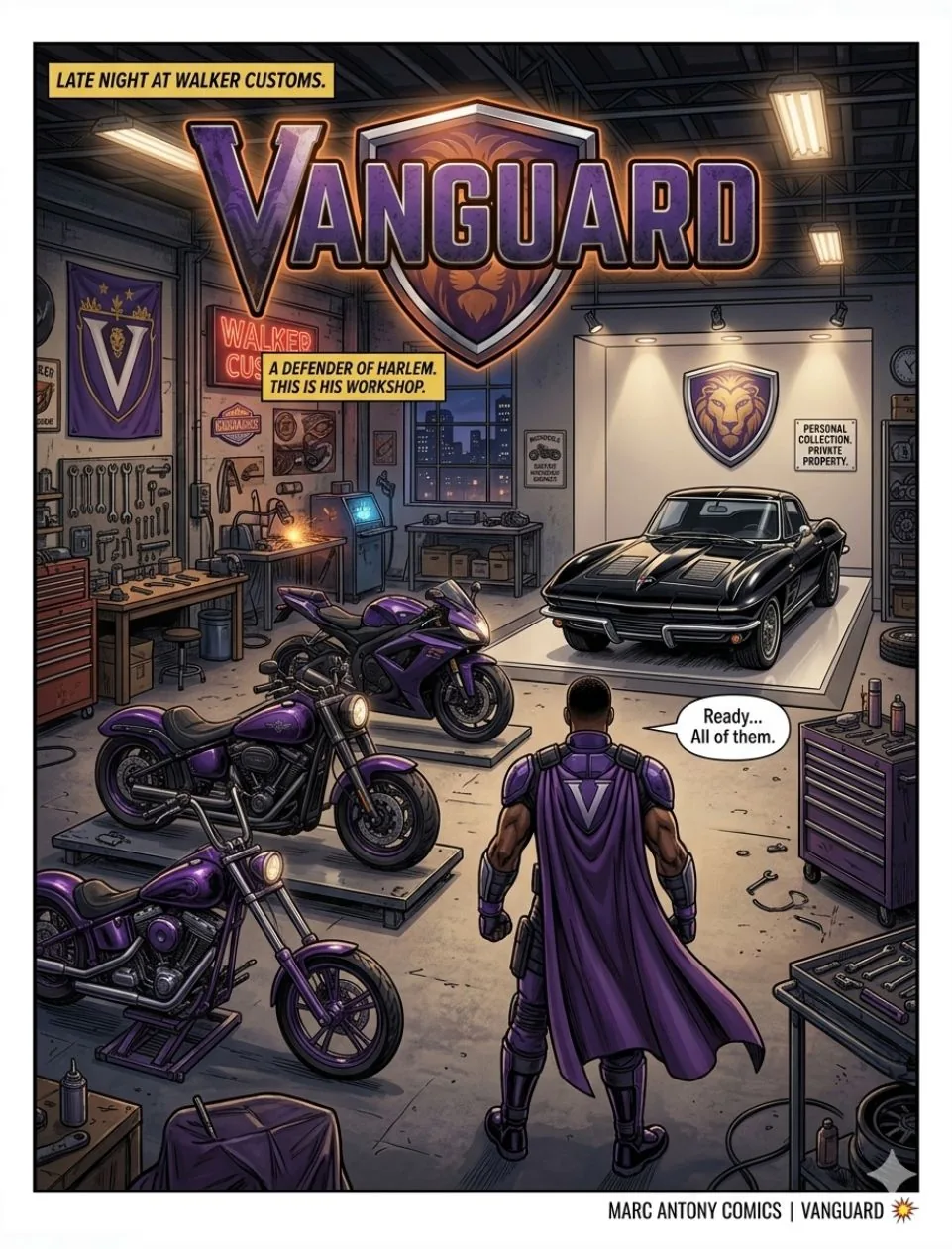 Vanguard issue 2, page 1