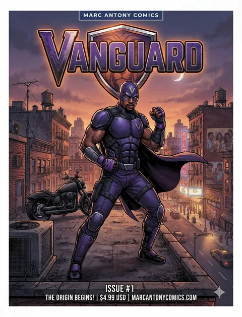 Vanguard issue 1 cover