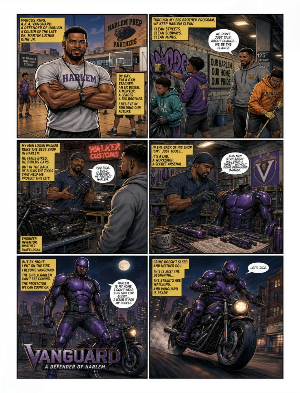 Vanguard issue 1, page 1