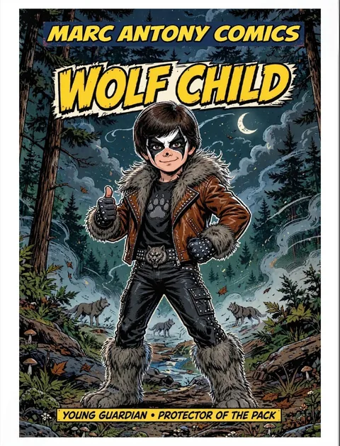 Wolf Child issue 1 cover
