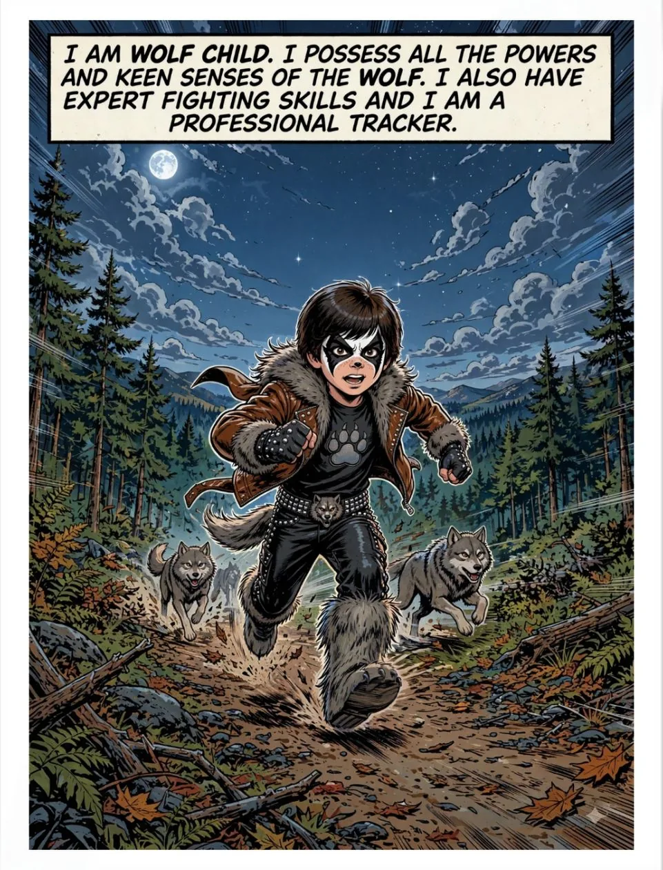 Wolf Child issue 1, page 1