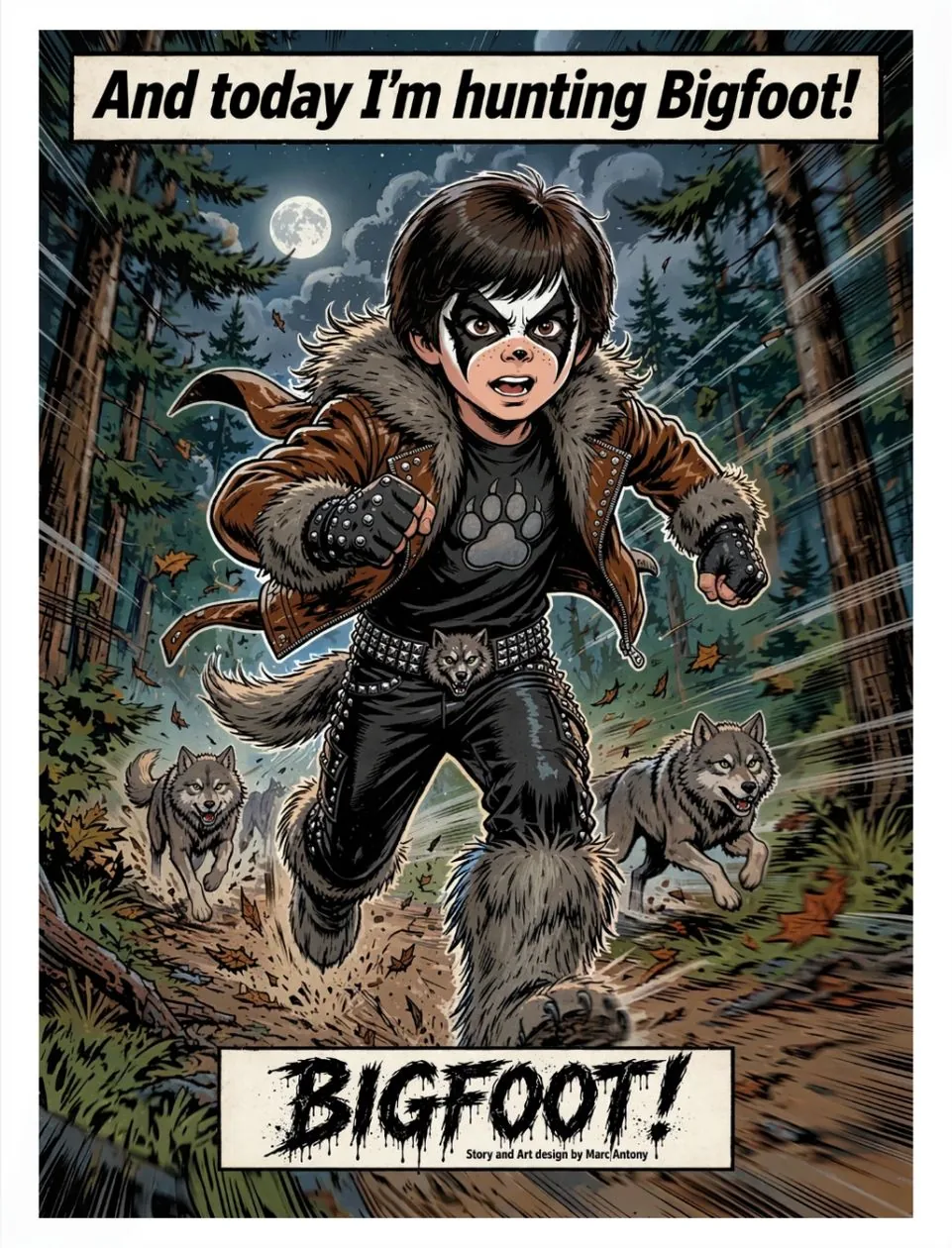 Wolf Child issue 1, page 2