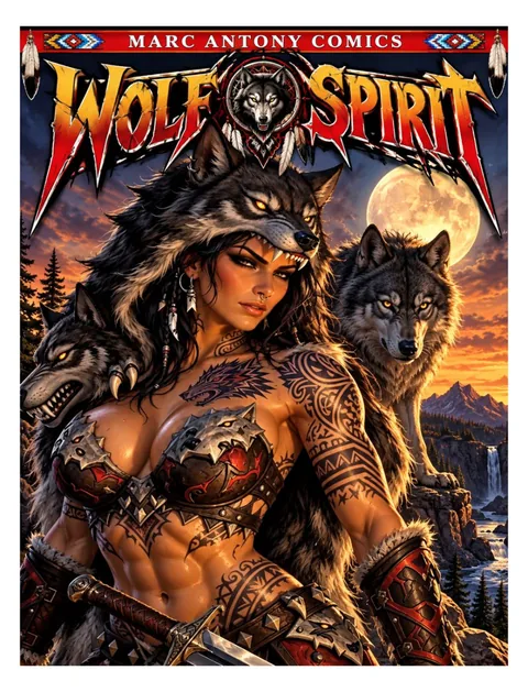 Wolf Spirit issue 1 cover