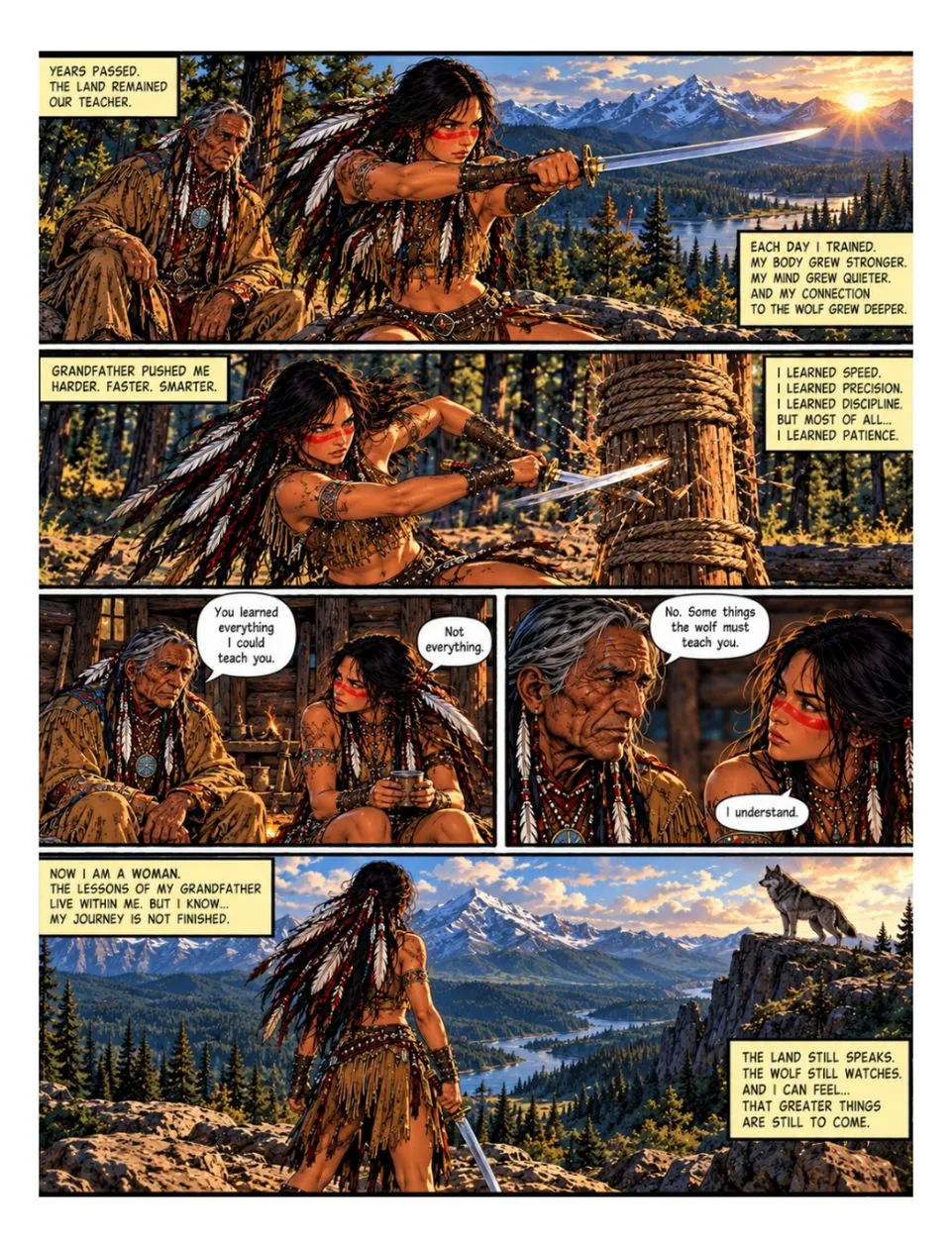 Wolf Spirit issue 1, page 3