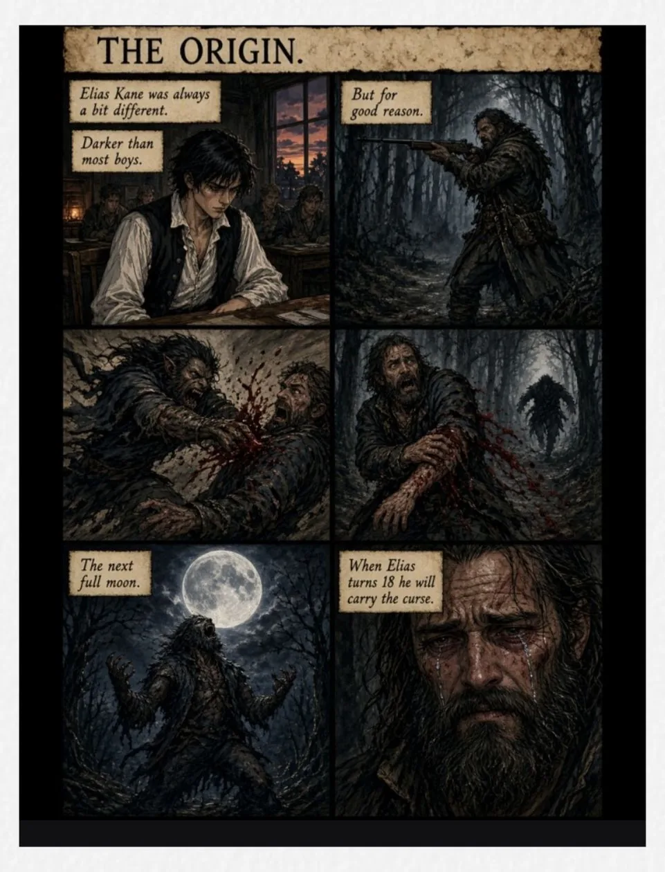 Wolfman issue 1, page 2