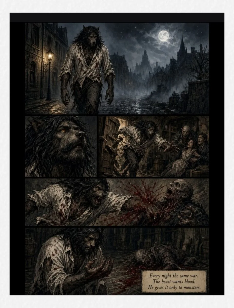 Wolfman issue 1, page 3